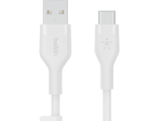 Belkin BoostCharge Flex USB-A auf USB-C Kabel (3m, Weiß)