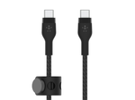 Belkin BoostCharge Pro Flex USB-C auf USB-C Kabel (1m, Schwarz)