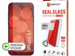 DISPLEX Real Glass + Case für Apple iPhone 13