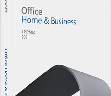 Microsoft Office Home and Business 2021 deutsch, für Windows und MAC