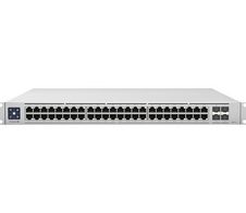 Ubiquiti UniFi Switch USW-Enterprise-48-PoE Switch L3 managed 48x100/1000/2.5G (PoE+)+ 4x1/10Gbbit SFP+