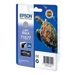 Epson Original T1577 Ultra Chrome K3 Druckerpatrone schwarz hell 25ml (C13T15774010)