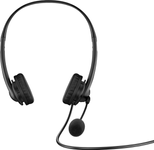HP G2 kabelgebundenes Stereo-Headset USB-A-Anschluss schwarz