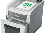 LEITZ IQ Autofeed Small Office 50 Aktenvernichter P-4 50 Blatt weiß