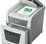 LEITZ IQ Autofeed Small Office 50 Aktenvernichter P-4 50 Blatt weiß