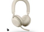 Jabra Evolve2 75 MS Stereo Headset On-Ear beige