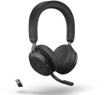 Jabra Evolve2 75 MS Stereo Headset On-Ear schwarz