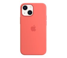 Apple Silikon Case mit MagSafe für Apple iPhone 13 mini, pink pomelo