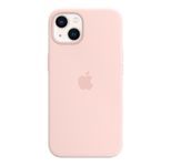 Apple Silikon Case mit MagSafe für Apple iPhone 13, kalkrosa