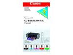 Canon Original CLI-8 Druckerpatronen 5er-Multipack - PC/PM/BK/R/G