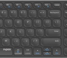 Rapoo 9700M - Dunkelgrau