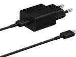 Samsung EP-T1510 15W USB-C Schnellladegerät mit Kabel 1m, schwarz