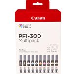 Canon Original PFI-300 Druckerpatronen - 10er Multipack