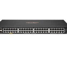 HPE Networking CX6000 Switch 48-Port 1GBase-T 4-Port 1G SFP 370W Klasse 4 PoE rackmountfähig