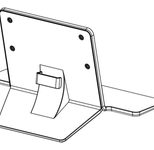 LG ST-43HT Tischaufsteller für LG One:Quick Flex 43HT3WJ 109,2 cm 43 Zoll