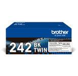 Brother Original TN-242BK Toner - schwarz Doppelpack (TN242BKTWIN)