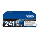 Brother Original TN-241BK Toner - schwarz Doppelpack (TN241BKTWIN)
