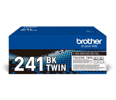 Brother Original TN-241BK Toner - schwarz Doppelpack (TN241BKTWIN)