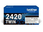 Brother Original TN-2420 Toner - schwarz Doppelpack (TN2420TWIN)