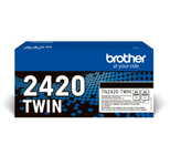 Brother Original TN-2420 Toner - schwarz Doppelpack (TN2420TWIN)
