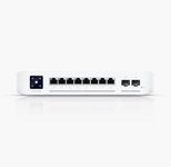 Ubiquiti UniFi Enterprise Switch L3 managed - 8x 10/100/1000/2.5G (PoE+) + 2x 1 Gigabit/10 Gigabit SFP+ (Uplink) Desktop