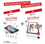 DISPLEX Tablet Panzerglas & Tablet Papersense für Apple iPad (7.-9. Gen) / iPad Air (3. Gen)