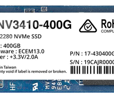 Synology Enterprise M.2 2280 NVMe PCIe 3.0 x4 SSD Festplatte 400GB