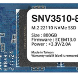 Synology Enterprise M.2 22100 NVMe PCIe 3.0 x4 SSD Festplatte 800GB