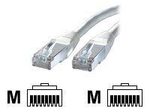 VALUE S/FTP(PiMF) Patchkabel CAT6/Kl.E, grau 1m