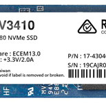 Synology Enterprise M.2 2280 NVMe PCIe 3.0 x4 SSD Festplatte 800GB
