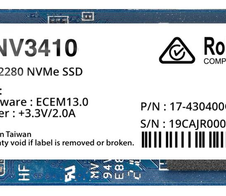 Synology Enterprise M.2 2280 NVMe PCIe 3.0 x4 SSD Festplatte 800GB
