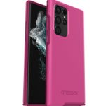 OtterBox Symmetry Series Schutzhülle für Samsung Galaxy S22 Ultra (Pink)
