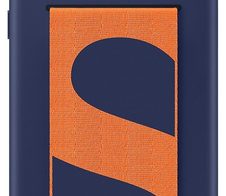 Samsung Silicone Cover mit Schlaufe für Galaxy S21 FE 5G (Navy)