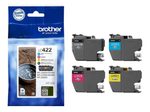 Brother LC-422 Druckerpatronen - 4er Multipack (LC422VAL)