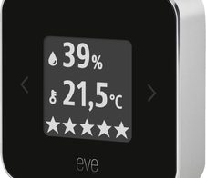 Eve 10EBX9901 Room Raumklima- & Luftqualitäts-Monitor (HomeKit)