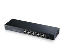 Zyxel Switch 26-Port Gigabit 2-Port SFP, 24-Port Ethernet Smart Managed 0dBA
