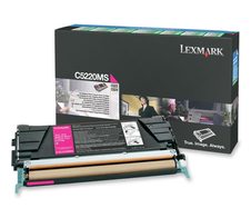 Lexmark Original Toner magenta 3.000 Seiten (C5220MS) für C522n, C524/dn/dtn/n, C530dn, C532dn/n, C534dn/dtn/n