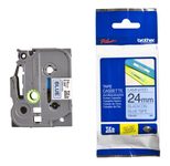 Brother TZe 551 - Laminiertes Band - Schwarz auf Blau - Rolle (2,4 cm) - 1 Rolle(n) - für P-Touch PT-2420, 2430, 2450, 2