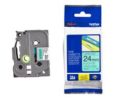 Brother TZe 751 - Laminiertes Band - Schwarz auf Grün - Rolle (2,4 cm x 8 m) - 1 Rolle(n) - für P-Touch PT-2420, 2430, 2