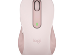 Logitech Signature M650L Large Rose Wireless Maus für die rechte Hand