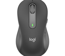 Logitech Signature M650L Large Graphite Wireless Maus für die linke Hand