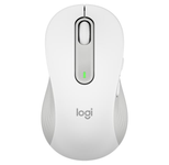 Logitech Signature M650L Large Off-White Wireless Maus für die linke Hand