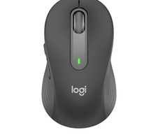 Logitech Signature M650 Medium Graphite Wireless Maus für die rechte Hand