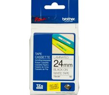 Brother TZe 251 - Laminiertes Band - Schwarz auf Weiß - Rolle (2,4 cm x 8 m) - 1 Rolle(n) - für P-Touch PT-1230, 18, 183