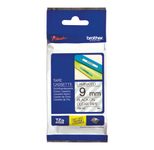 Brother Original P-Touch Farbband schwarz auf transparent (TZE-121)
