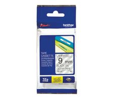 Brother Original P-Touch Farbband schwarz auf transparent (TZE-121)