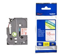 Brother TZe 242 - Laminiertes Band - Rot auf Weiß - Rolle (1,8 cm x 8 m) - 1 Rolle(n) - für P-Touch PT-1230, 18, 1830, 2