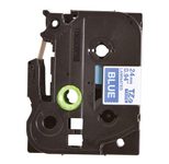 Brother TZe 555 - Laminiertes Band - weiß auf blau - Rolle (2,4 cm x 8 m) - 1 Rolle(n) - für P-Touch PT-2420, 2430, 2450