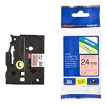 Brother TZe B51 - Laminiertes Band - Schwarz auf fluoreszierendem Orange - Rolle (2,4 cm x 5 m) - 1 Rolle(n) - für P-Tou