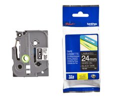 Brother TZe 355 - Laminiertes Band - Weiß auf Schwarz - Rolle (2,4 cm x 8 m) - 1 Rolle(n) - für P-Touch PT-1400, 1600, 1